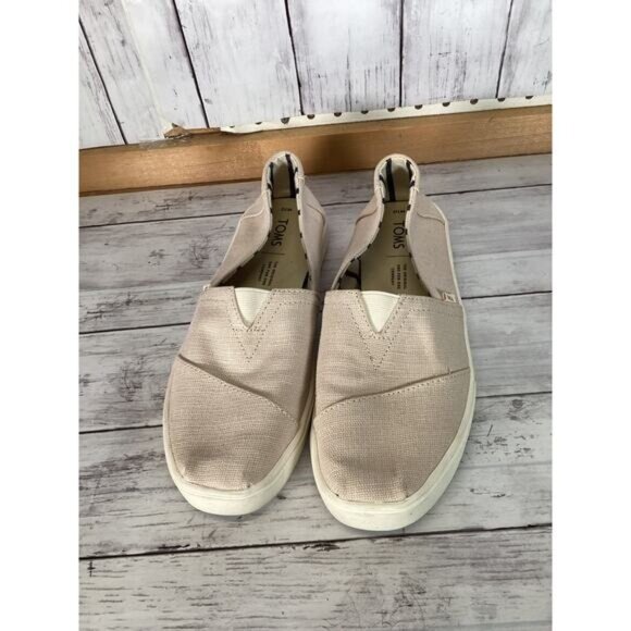 Preppy Streetwear Coquette Utility TOMS Men's Loafer Flat Shoes Size 10 - Picture 1 of 4